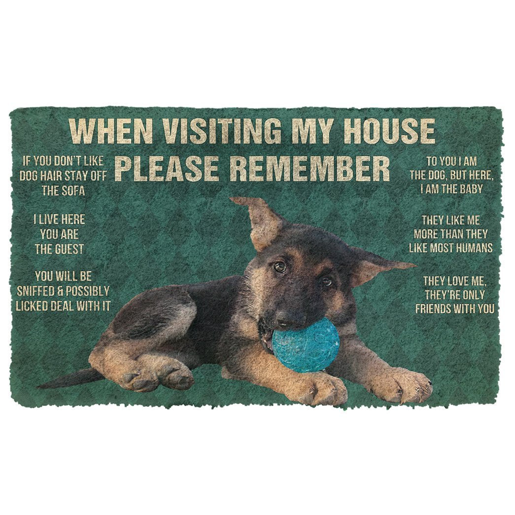 Noodever 3D Please Remember Doormat