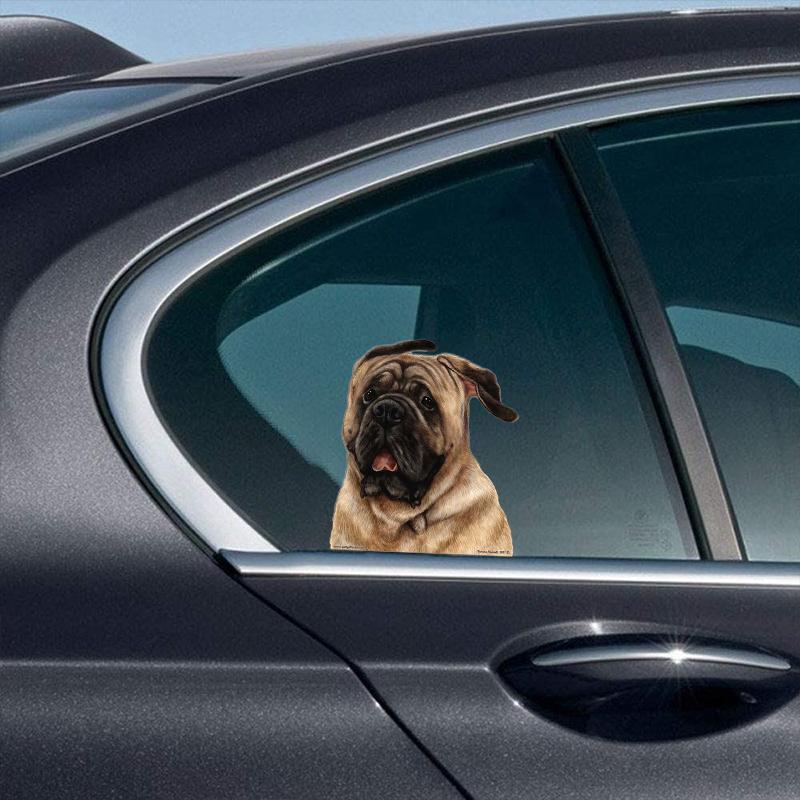 Mastiff-On The Move Window Car Sticker
