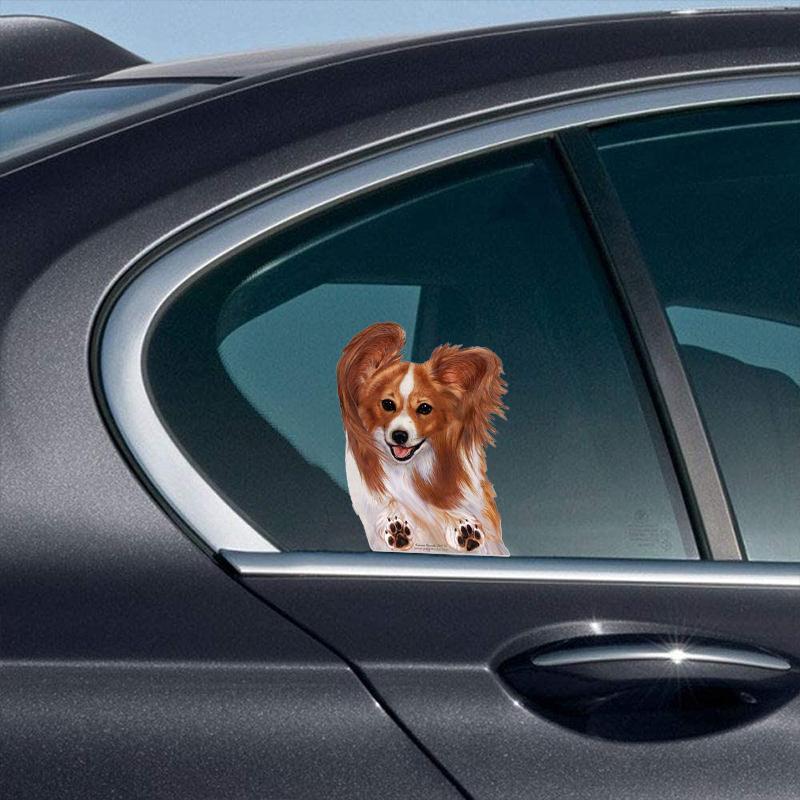 Papillon-On The Move Window Car Sticker