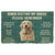 Noodever 3D Please Remember Kiwi House Rules Doormat