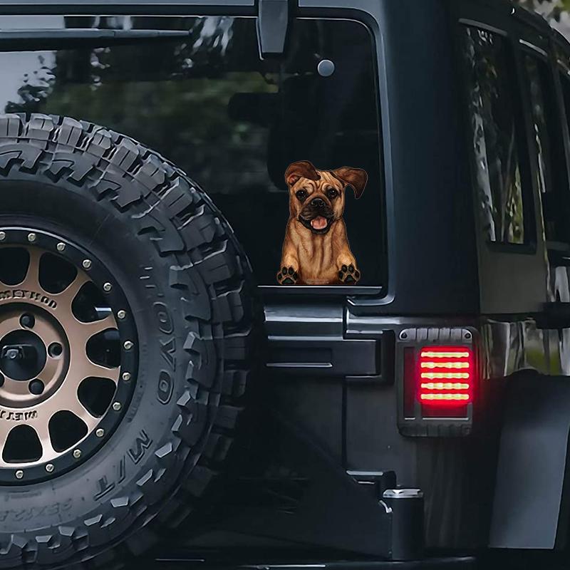 Puggle-On The Move Window Car Sticker