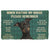 Noodever 3D Please Remember Miniature Pinschers House Rules Doormat