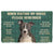Noodever 3D Please Remember Staffordshire Bull Terrier House Rules Doormat