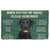Noodever 3D Please Remember Black Labrador Retrievers House Rule Doormat