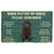 Noodever 3D Please Remember Newfoundland Puppy Dogs House Rules Doormat