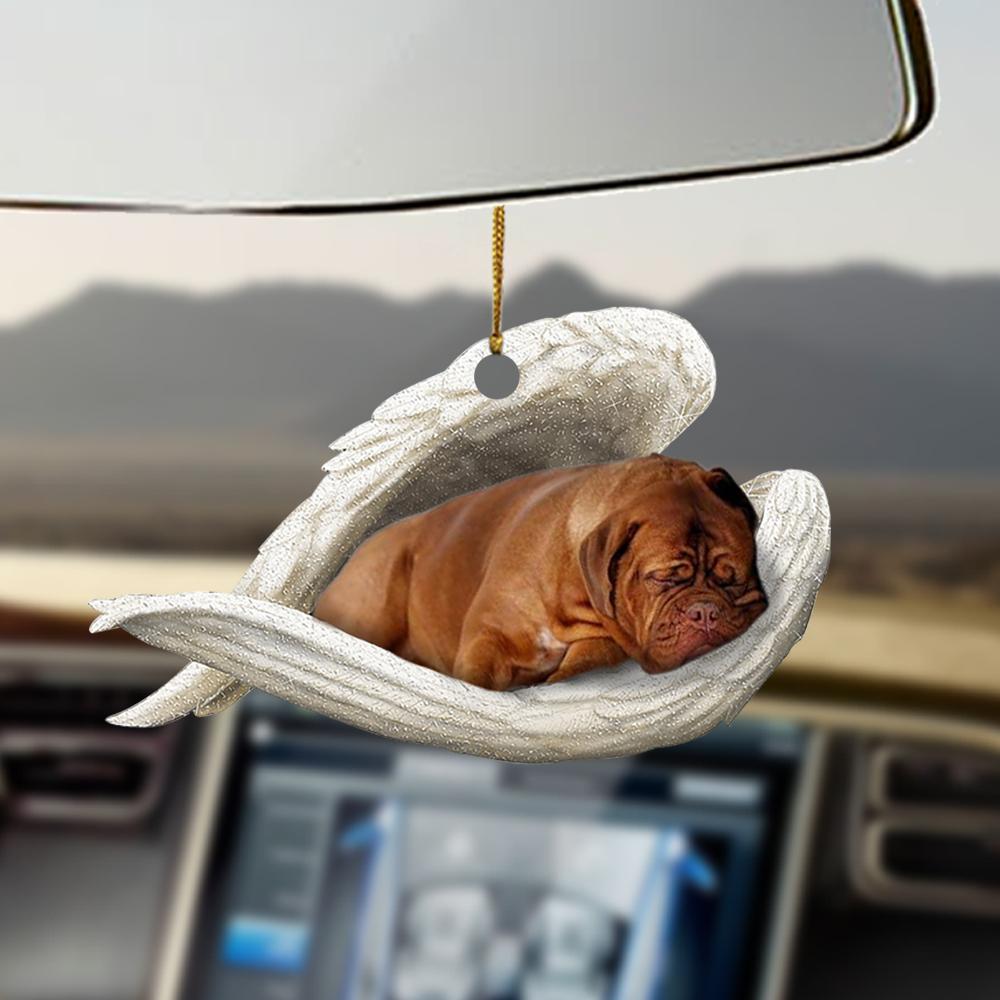 Dogue de Bordeaux sleeping angel Dogue de Bordeaux lovers ornament