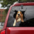 Basset Hound Crack Car Sticker, Toilet Sticker, Fridge Sticker 7