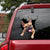 French Bulldog Crack Car Sticker, Toilet Sticker, Fridge Sticker (30)