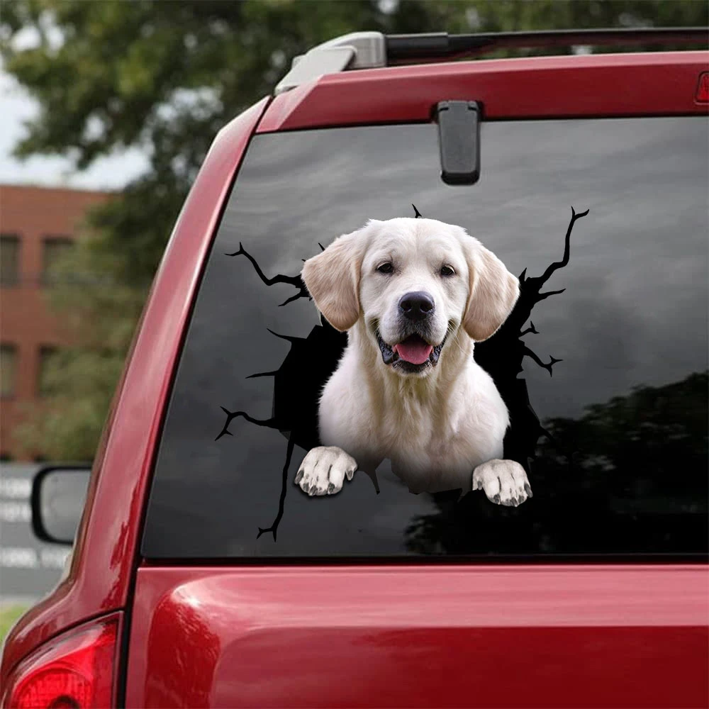 ESS05 Labrador Car Stickers