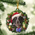 German Shorthaired Pointer and Christmas gift for her gift for him gift for German Shorthaired Pointer lover ornament