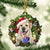 Labrador Retriever and Christmas gift for her gift for him gift for Labrador Retriever lover ornament
