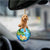 Goldendoodle-Around My Dog-Two Sided Ornament