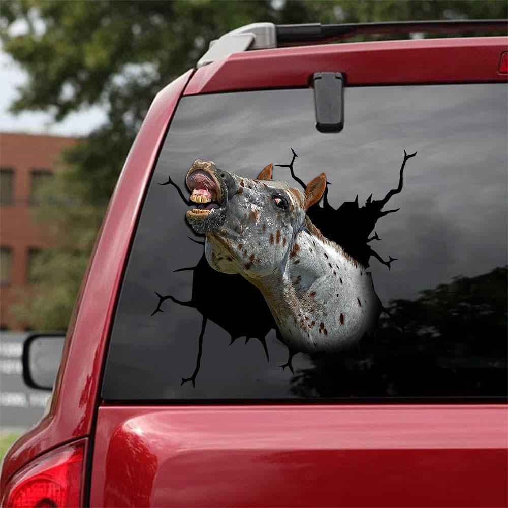 Horse Crack Car Sticker Cattle Lover (45)