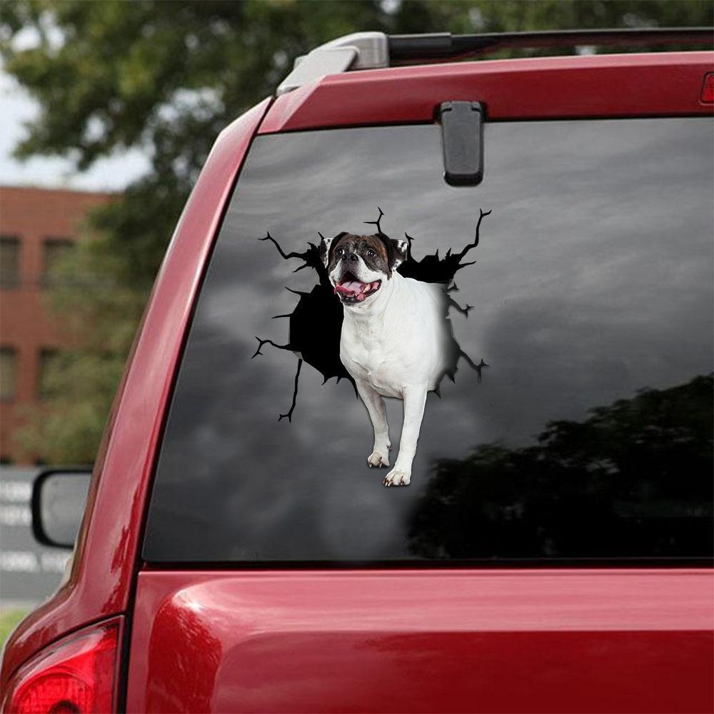 AMERICAN BULLDOG CRACK STICKER 3