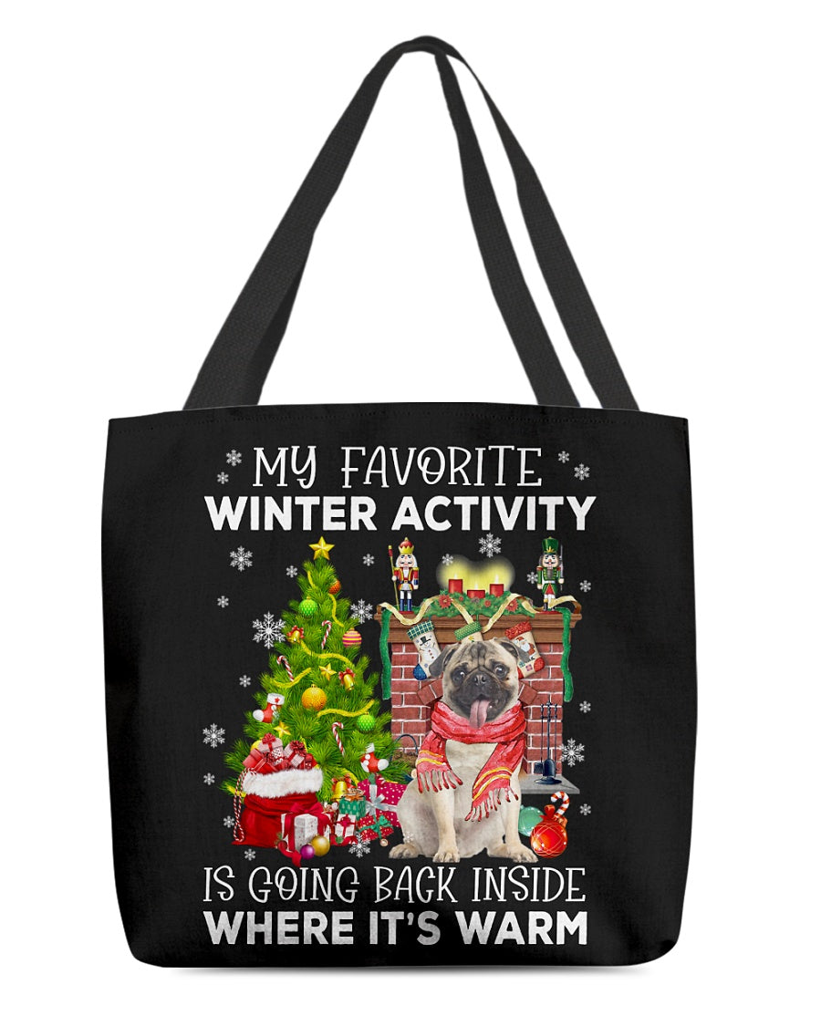 Activity-FAWN Pug 1-Cloth Tote Bag