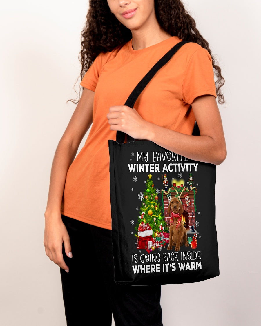 Activity-Vizsla-Cloth Tote Bag