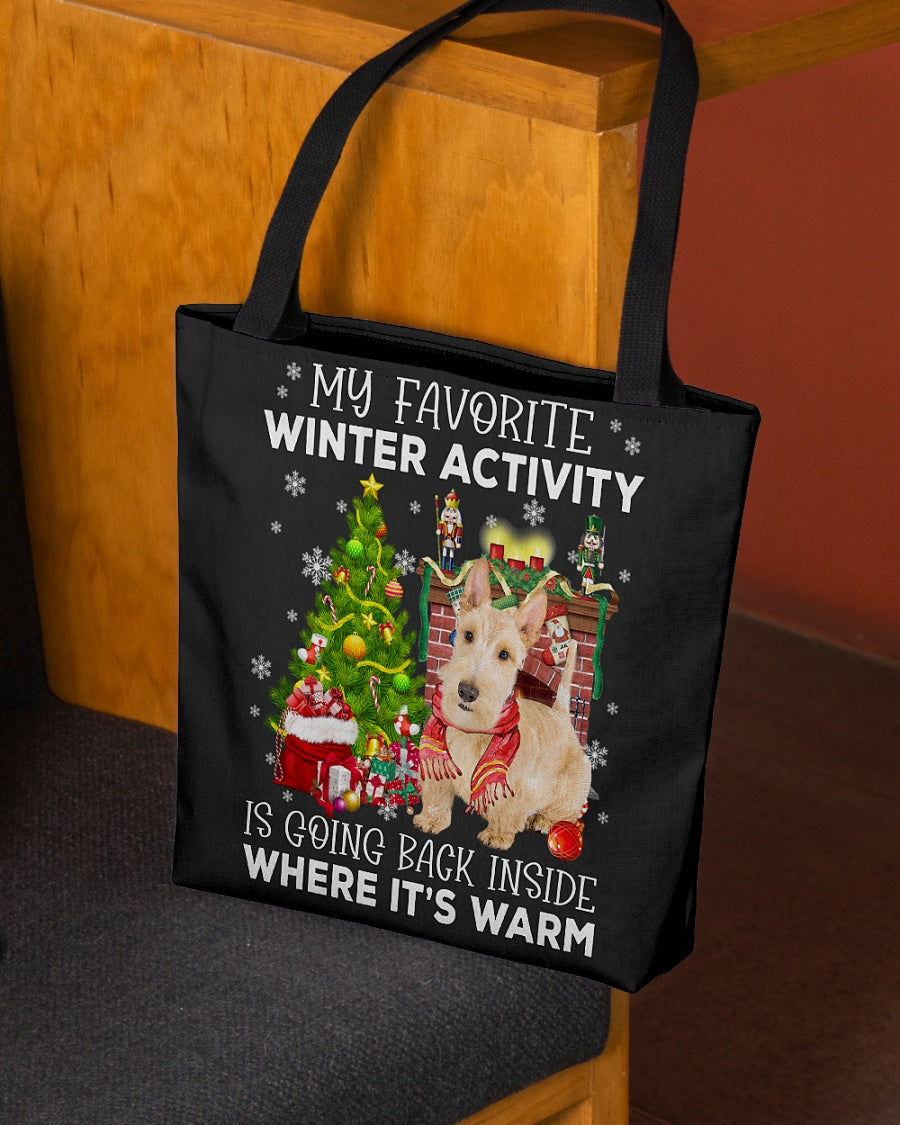 Activity-Wheaten Scottish Terrier-Cloth Tote Bag
