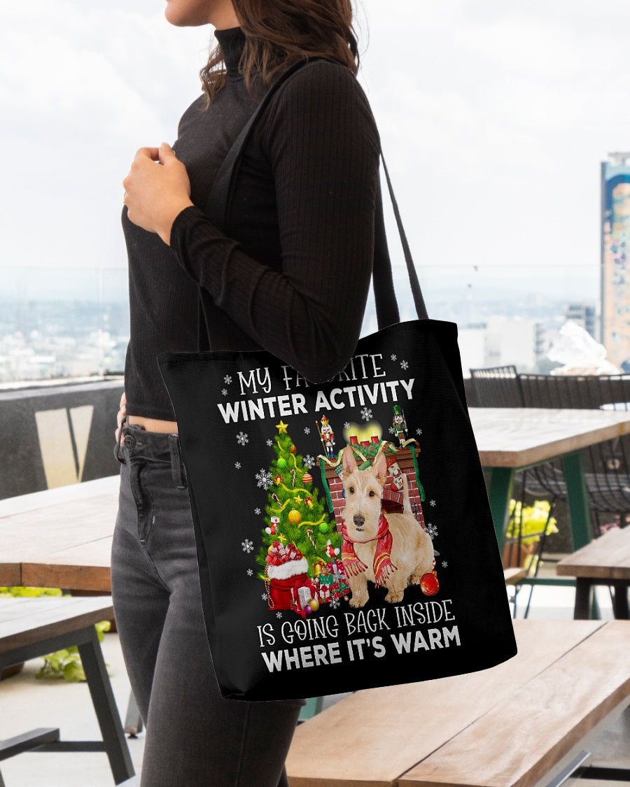 Activity-Wheaten Scottish Terrier-Cloth Tote Bag