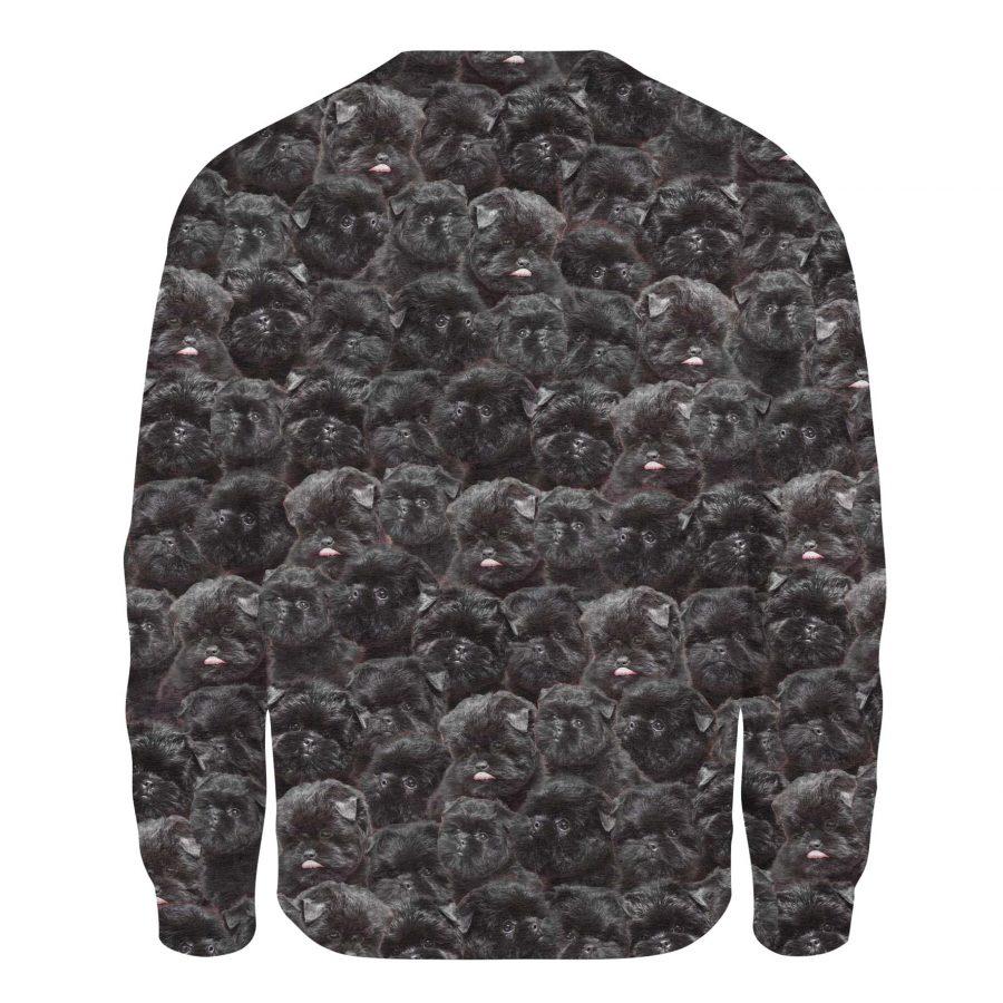 Affenpinscher - Full Face - Premium Sweatshirt