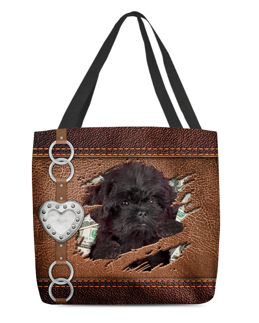 Affenpinscher-Let Me Go Out -Cloth Tote Bag