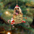 Afghan Hound-Christams & New Year Two Sided Ornament