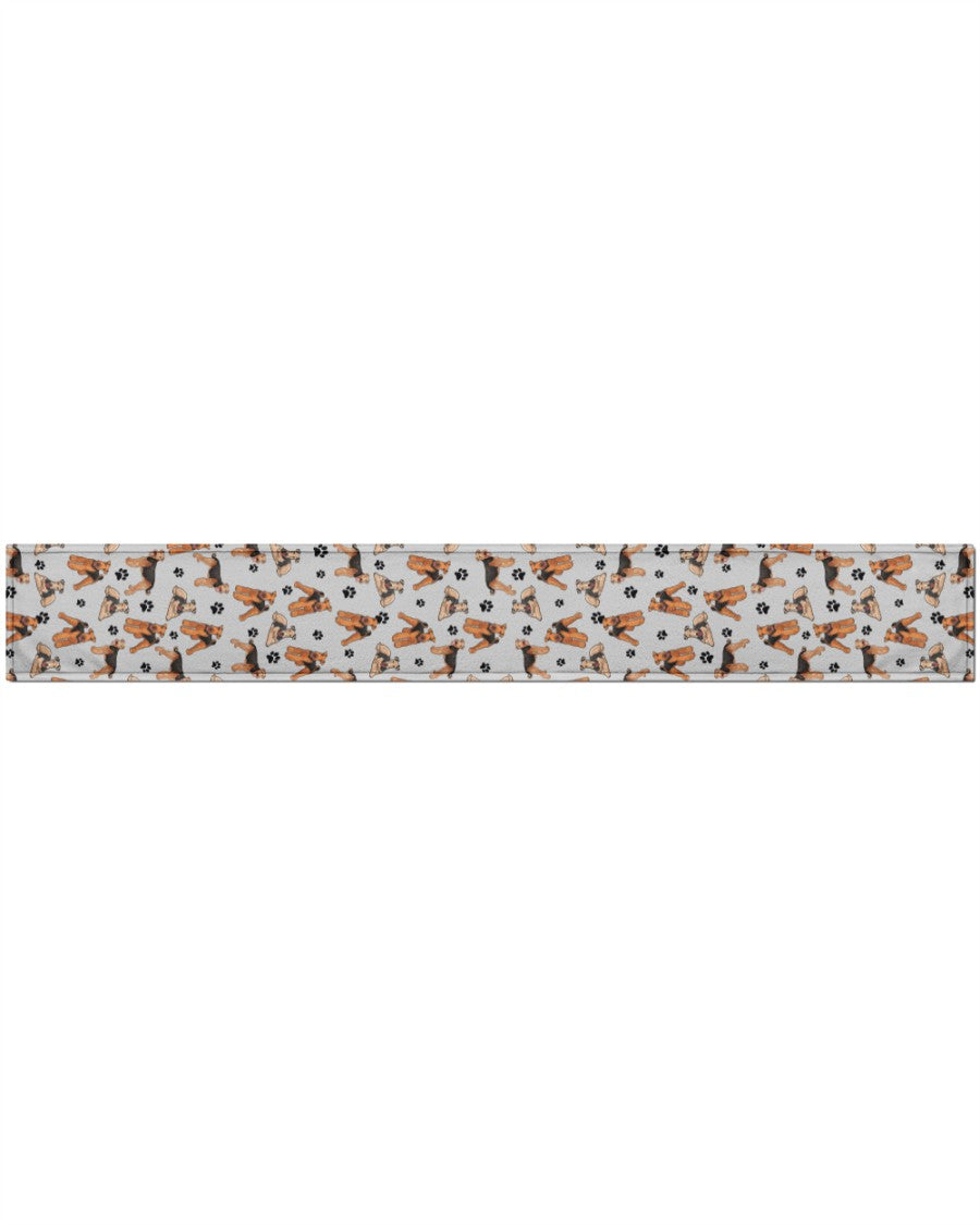 Airedale Terrier-Paw Dog Scarf