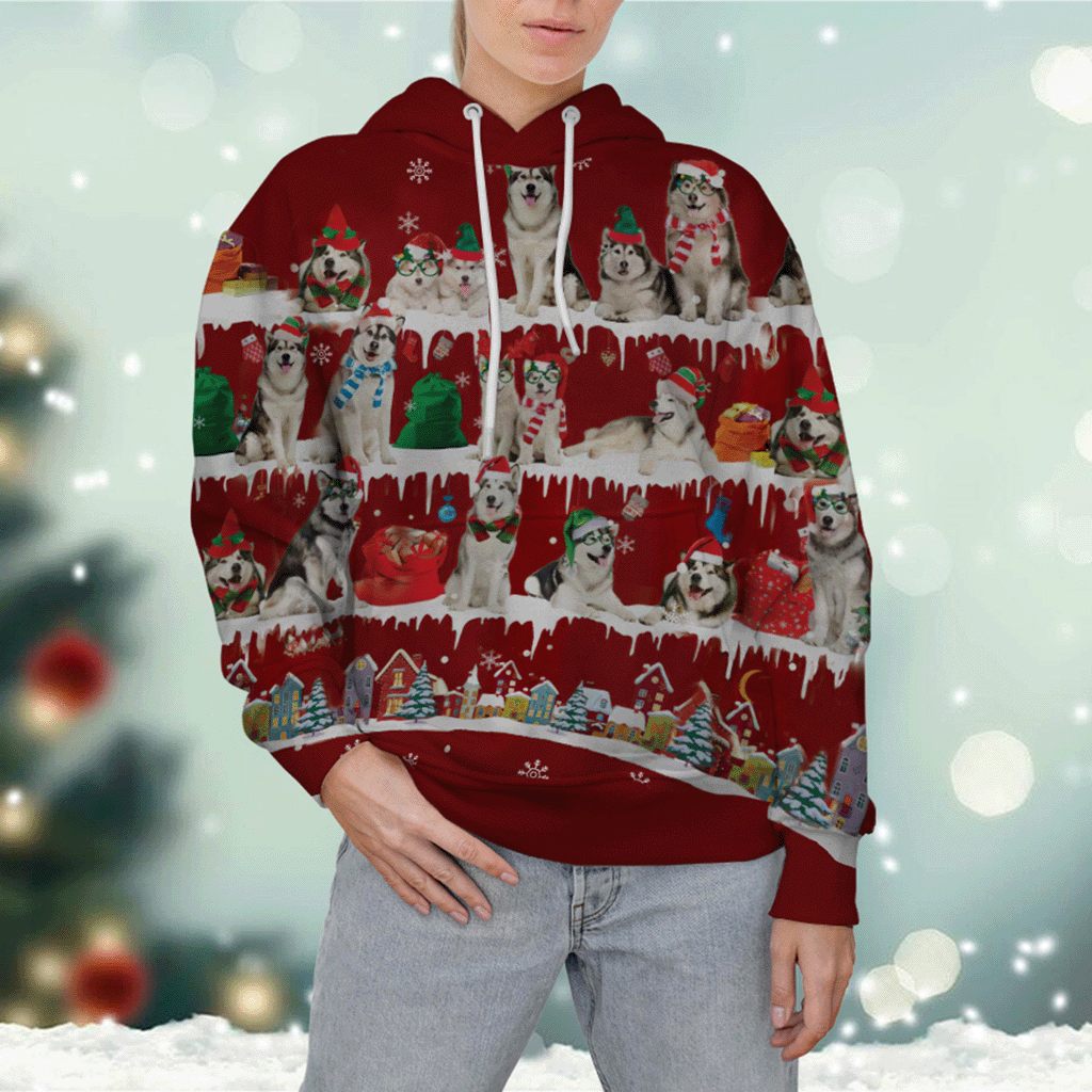 Alaskan - Snow Christmas - 3D Hoodie