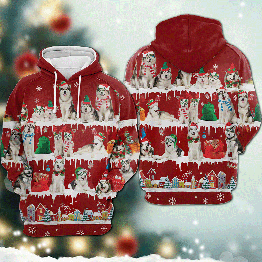Alaskan - Snow Christmas - 3D Hoodie