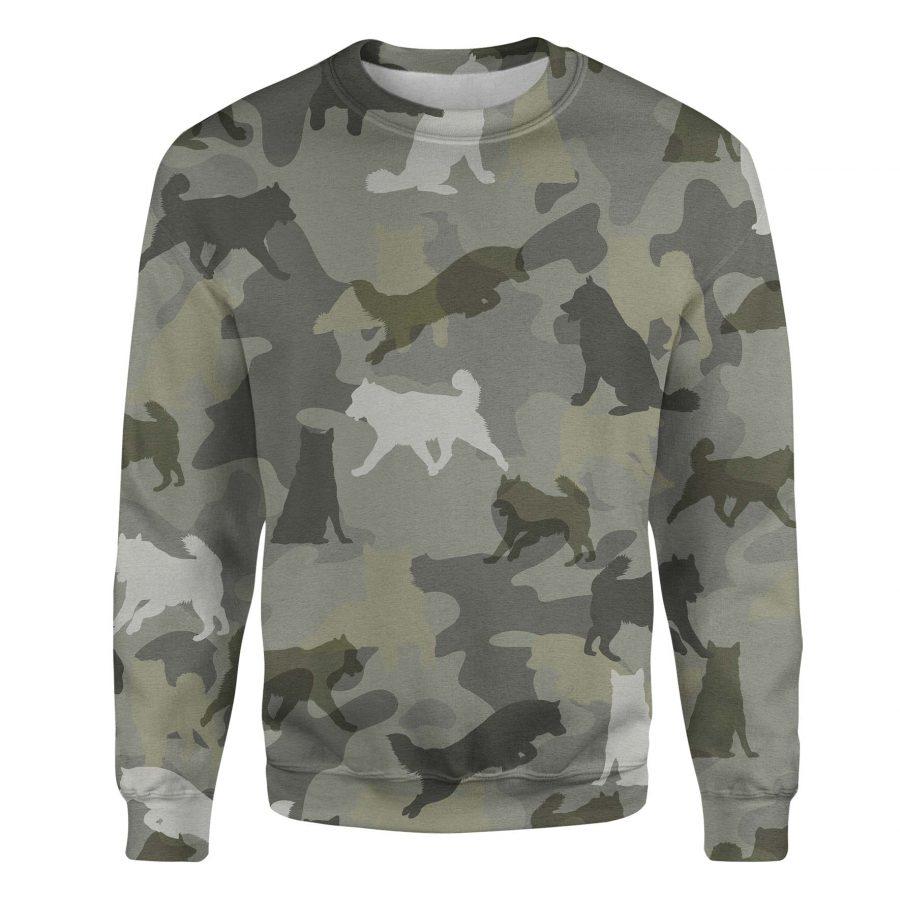 Alaskan Dog - Camo - Premium Sweatshirt