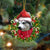 Alaskan Klee Kai-Xmas Bandana Hanging Ornament