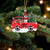 Alaskan Malamute-Xmas Truck-Two Sided Ornament