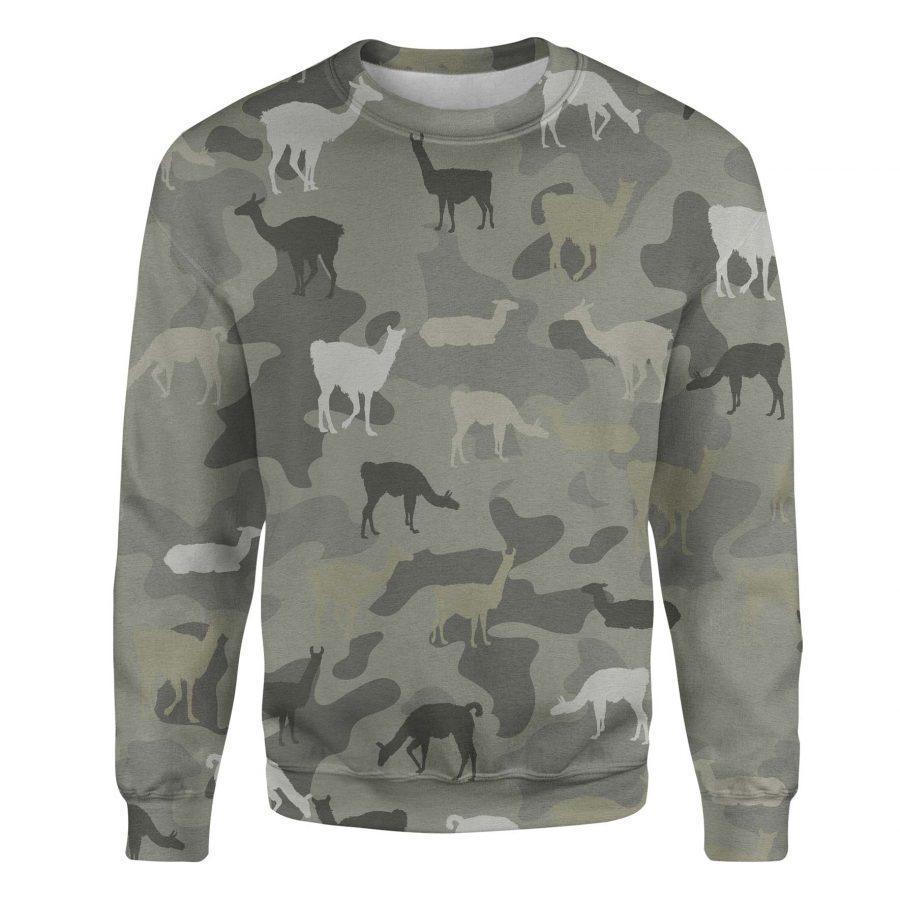 Alpaca - Camo - Premium Sweatshirt