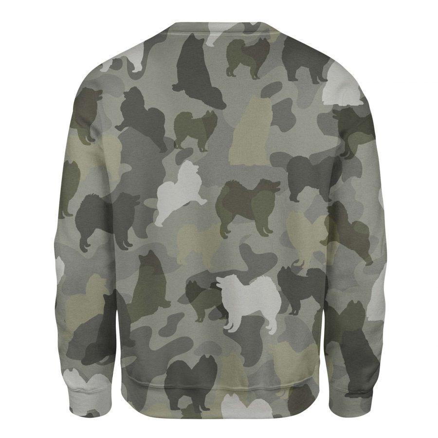 American Eskimo Dog - Camo - Premium Sweatshirt
