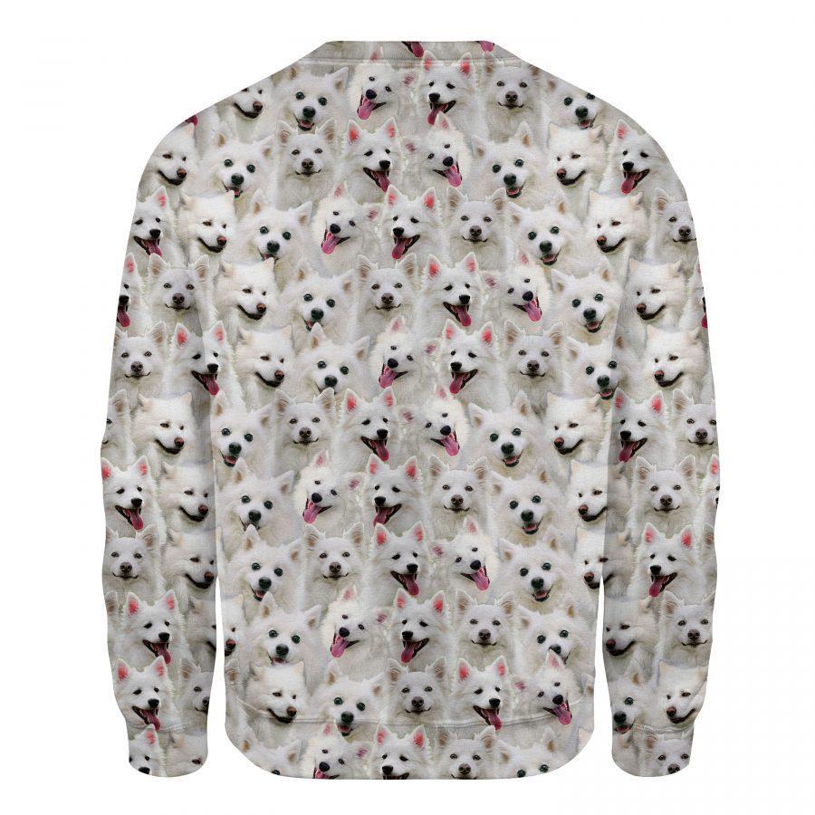 American Eskimo Dog - Full Face - Premium Sweatshirt