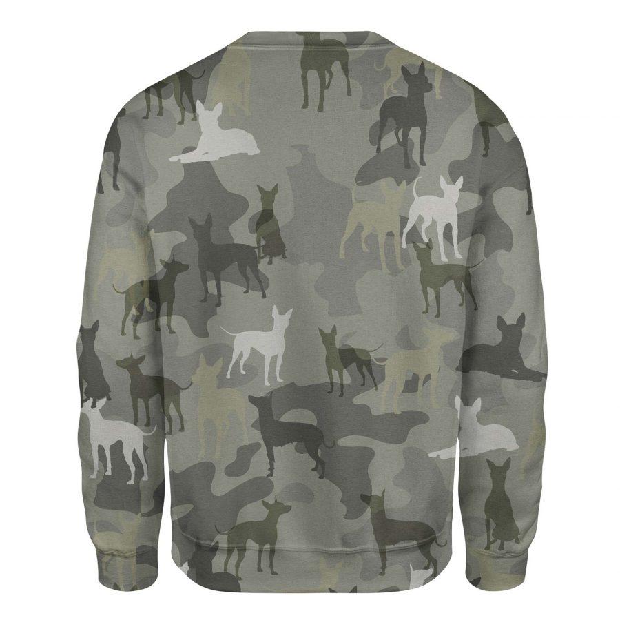 American Hairless Terrier - Camo - Premium Sweatshirt