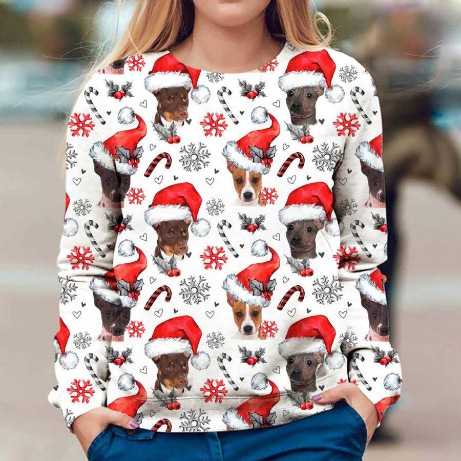 American Hairless Terrier - Xmas Decor - Premium Sweatshirt