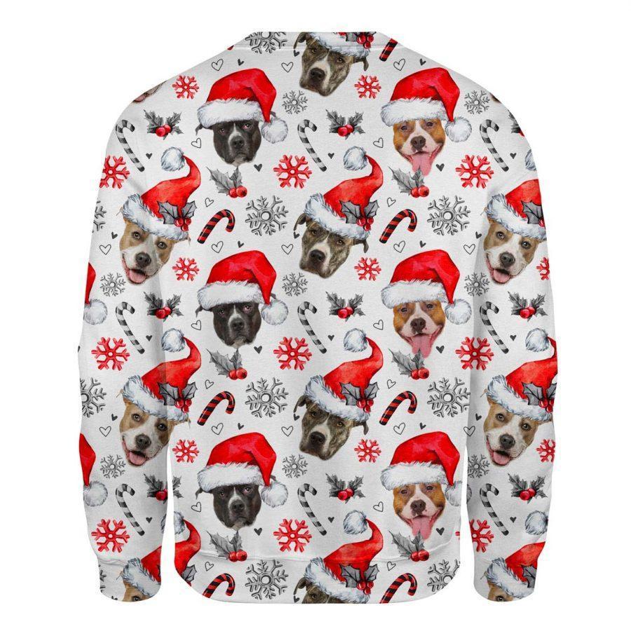 American Staffordshire Terrier - Xmas Decor - Premium Sweatshirt