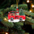 American Bulldog 1-Xmas Truck-Two Sided Ornament