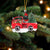 American Cocker Spaniel 1-Xmas Truck-Two Sided Ornament