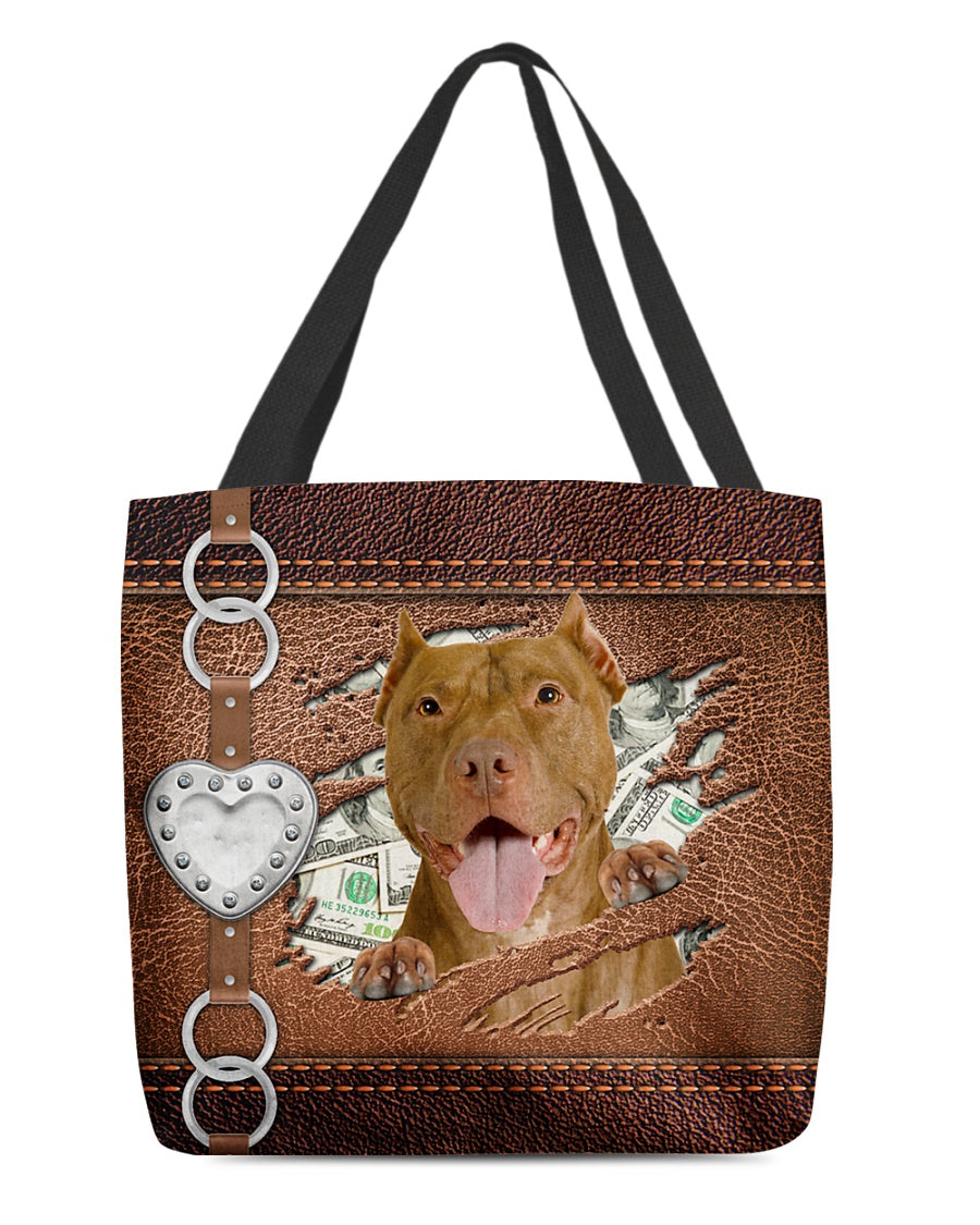 American Pit Bull Terrier-Let Me Go Out -Cloth Tote Bag