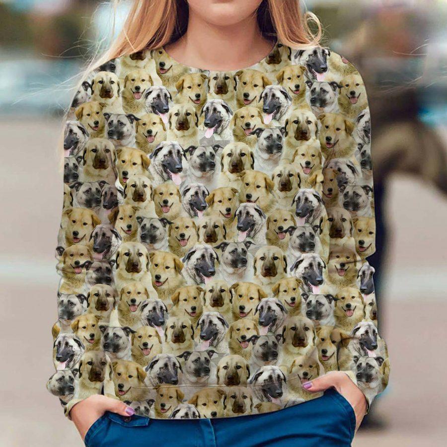 Anatolian Shepherd - Full Face - Premium Sweatshirt