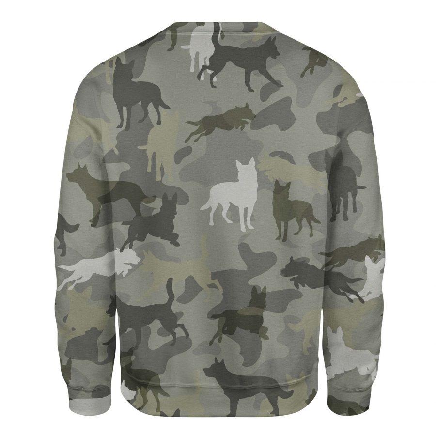 Australian Kelpie - Camo - Premium Sweatshirt