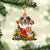 Australian Shepherd-Christmas Bag Gift-Two Sided Ornament