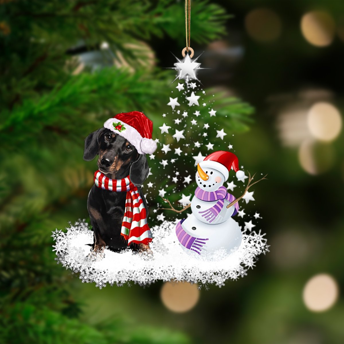Star Tree Hanging Ornament