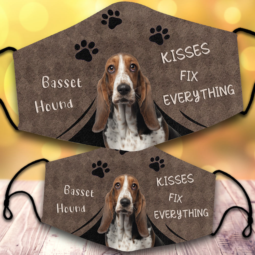 Basset Hound-Kisses Fix Everything-Veil