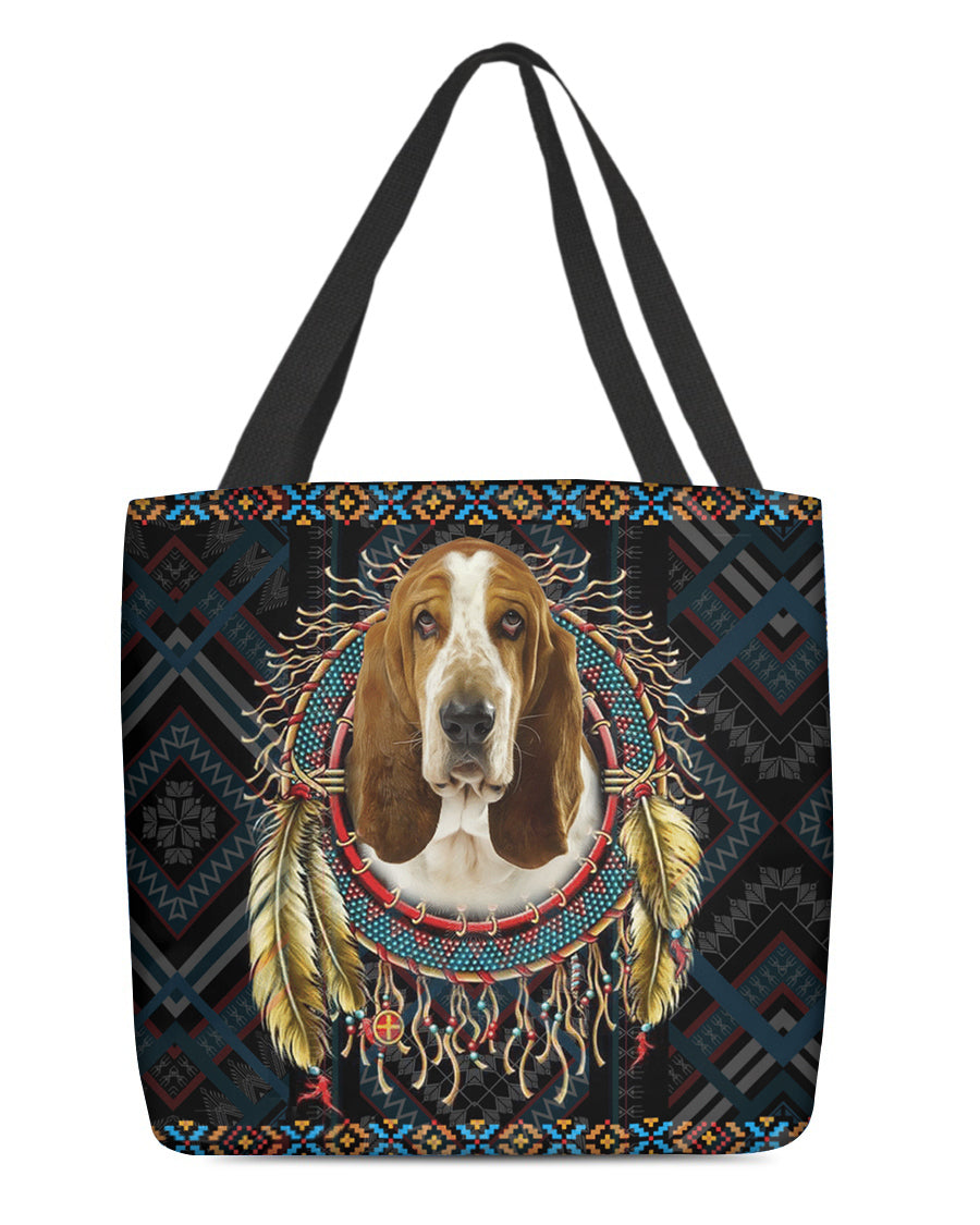 Basset Hound  In Dreamcatcher Cloth Tote Bag