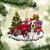 Basset Hound Tis The Season Two Sided Ornament