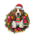 Basset Hound Christmas Ornament