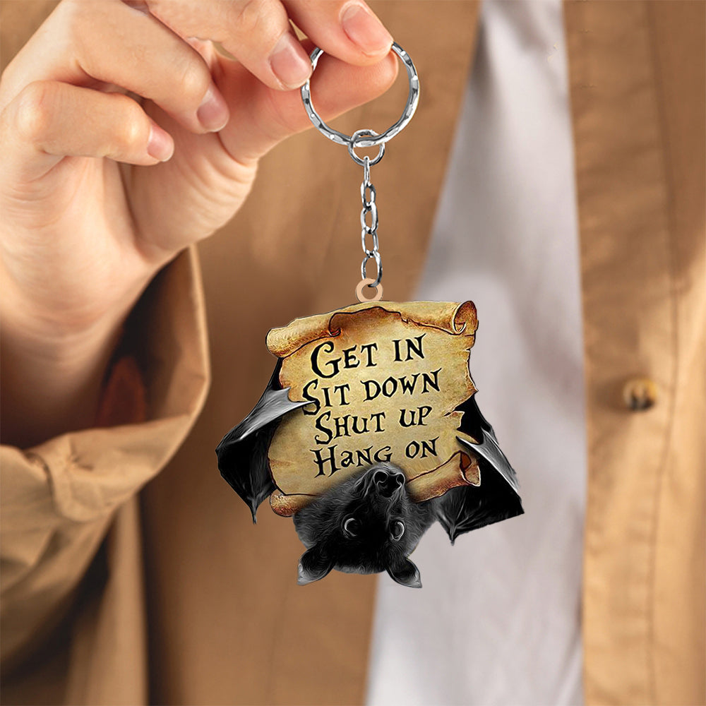 Bat get in Keychain