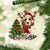 Beagle-Reindeer Christmas-Two Sided Ornament